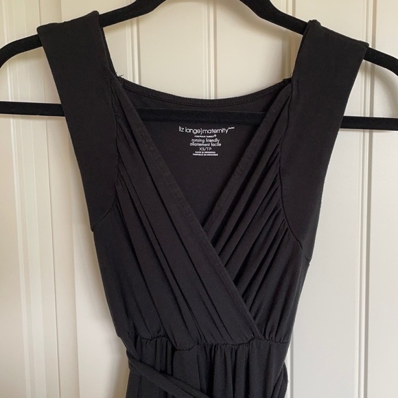 Liz Lange maternity and nursing black dress XS - Picture 4 of 10